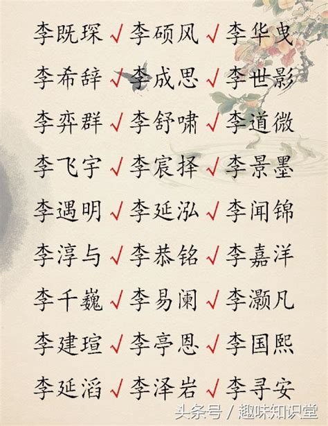 測名字意思|名字寓意分析